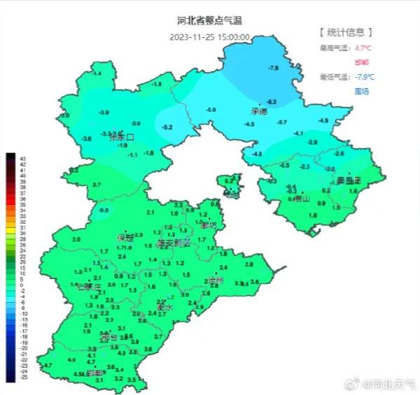 石家庄今天下雪了？未来两天……