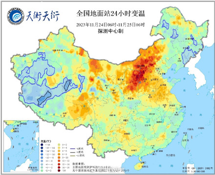 北方多地仍现降温 西藏北部最大降幅超8℃