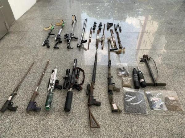 非法改装枪支、弹药，海南警方抓获21人！