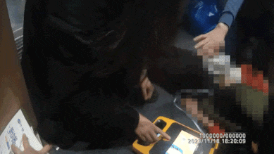 D3546次列车，上演生死救援！