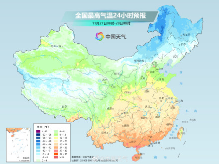北方本周初降雪继续发展 中东部气温震荡下滑 北方本周初降雪继续发展 中东部气温震荡下滑