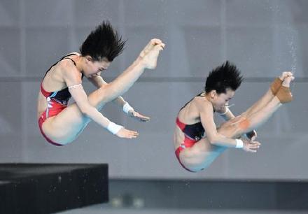 配合默契一路领先！全红婵陈芋汐全锦赛夺冠