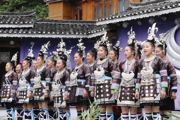 贵州肇兴:千人侗族大歌展非遗魅力 贵州肇兴:千人侗族大歌展非遗魅力