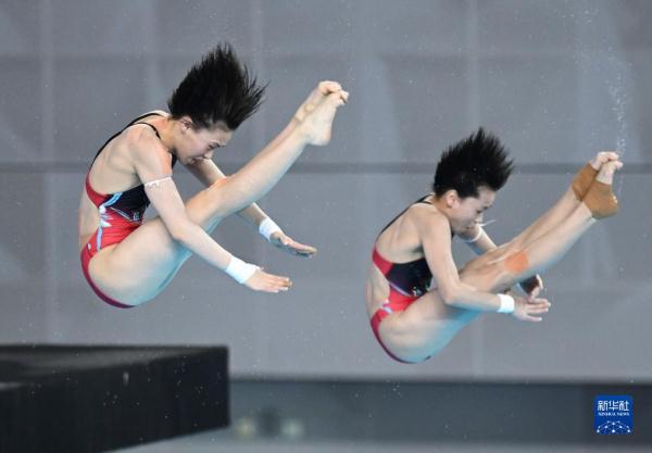 跳水——全国锦标赛:全红婵/陈芋汐女子双人10米台夺冠 跳水——全国锦标赛:全红婵/陈芋汐女子双人10米台夺冠