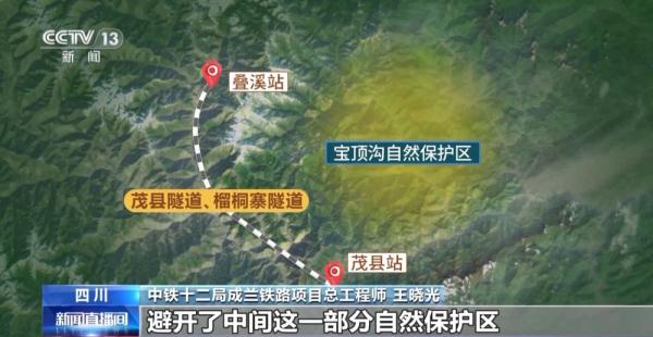 这条和大熊猫作邻居的铁路线 做起了绿色“加减法”