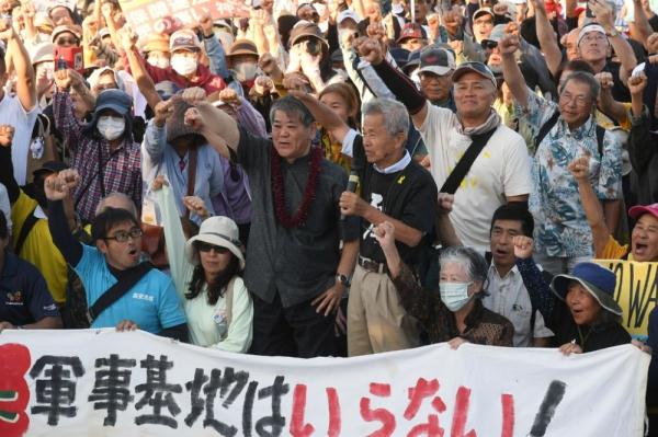 驻日美军嘉手纳基地噪音激增 民众不堪其扰