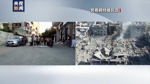 家园变废墟 无人机航拍加沙地带冲突前后对比