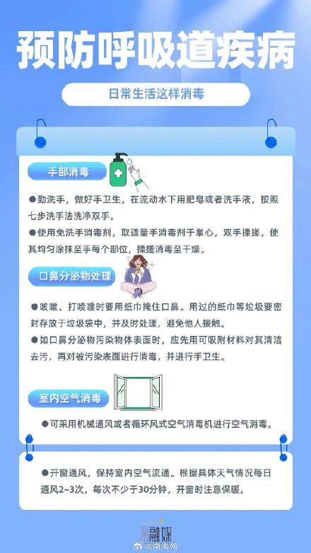 预防呼吸道疾病,可以这样做 预防呼吸道疾病,可以这样做