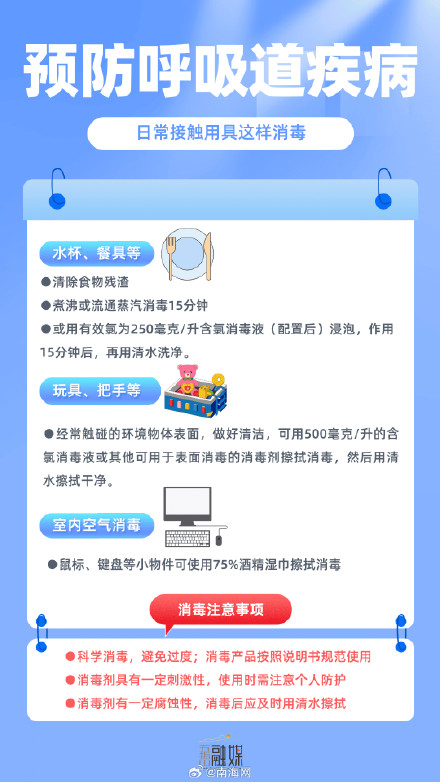 预防呼吸道疾病,可以这样做 预防呼吸道疾病,可以这样做