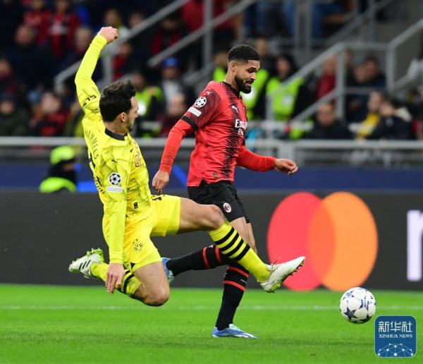 欧冠|多特蒙德胜AC米兰 提前晋级 欧冠|多特蒙德胜AC米兰 提前晋级