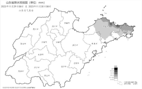 冷空气已到 明天气温降至零下9~零下5℃ 山东局部仍有大雪 冷空气已到 明天气温降至零下9~零下5℃ 山东局部仍有大雪