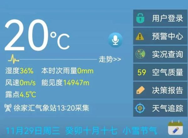 上海人注意:冷空气马上杀到!能早下班的尽量啊… 上海人注意:冷空气马上杀到!能早下班的尽量啊…