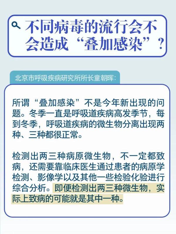会不会造成“叠加感染”？冬季呼吸道疾病防治九问九答