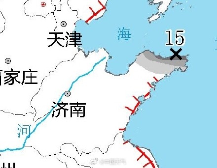 山东半岛冷流雪持续 局地仍有暴雪 山东半岛冷流雪持续 局地仍有暴雪