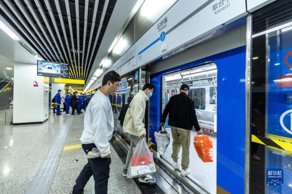 重庆市域铁路江跳线与轨道交通5号线正式贯通 重庆市域铁路江跳线与轨道交通5号线正式贯通