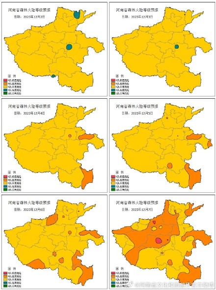 河南将迎大回暖！森林火险等级高，需加强防范