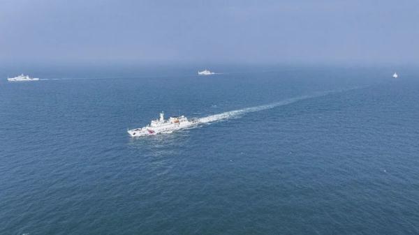 中越海警开展2023年第二次北部湾海域联合巡逻
