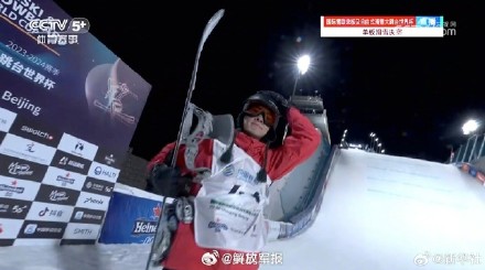 苏翊鸣单板滑雪大跳台世界杯冠军