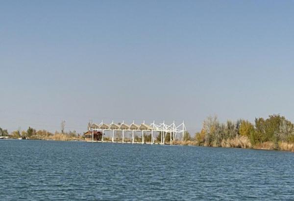 新华视点｜甘肃张掖：干旱地区竟“长出”30余个人工湖，总面积相当于560个足球场大小