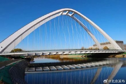 亦庄新地标！亦庄文昌大道跨凉水河桥今日正式通车