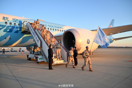 欢迎回家!中国第13批赴南苏丹维和工兵分队第一梯队维和官兵凯旋 欢迎回家!中国第13批赴南苏丹维和工兵分队第一梯队维和官兵凯旋