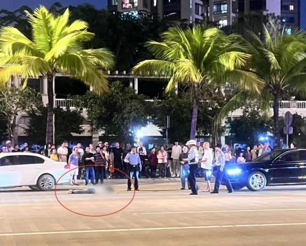 海口一路段发生车祸!七旬老人被撞身亡 海口一路段发生车祸!七旬老人被撞身亡