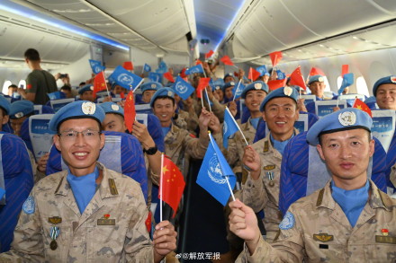 欢迎回家!中国第13批赴南苏丹维和工兵分队第一梯队维和官兵凯旋 欢迎回家!中国第13批赴南苏丹维和工兵分队第一梯队维和官兵凯旋