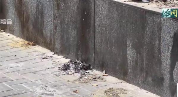 上海街头绿化带里，居然有人焚烧香烛？谜之真相来了…