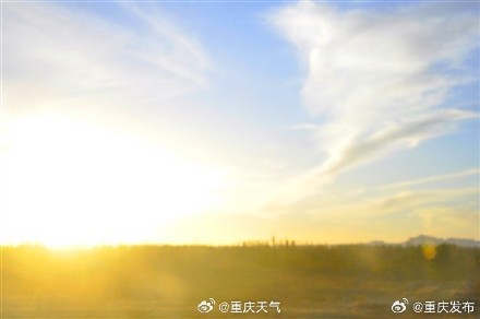 重庆今日最高20℃！又见阳光~