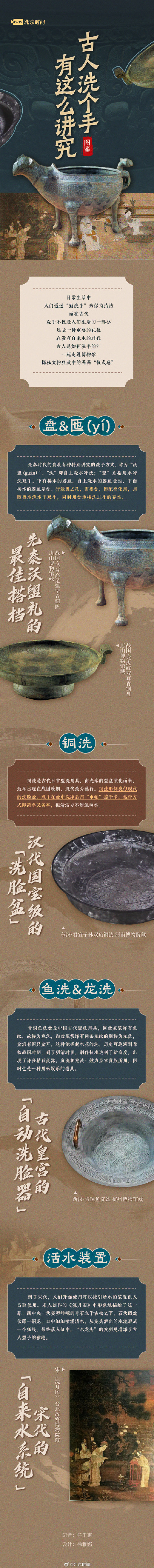 图个明白｜古人洗个手有这么讲究