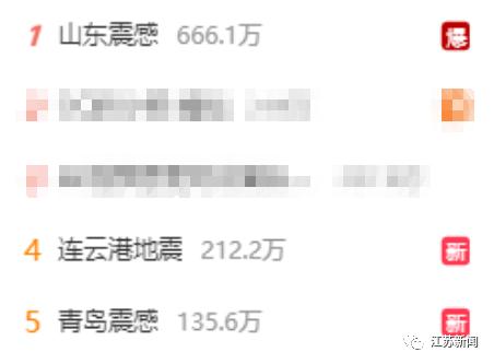 深夜，江苏这里发生地震！