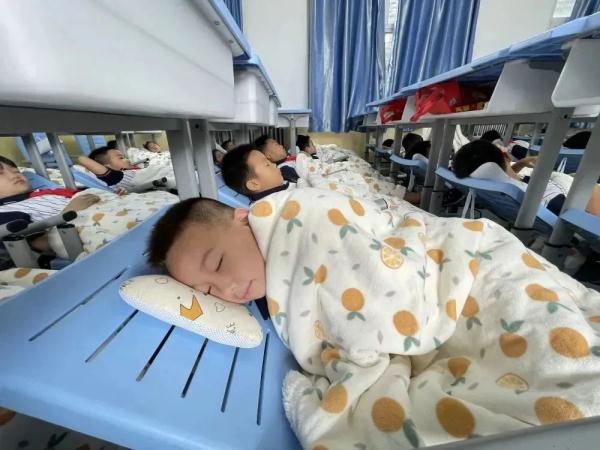 “趴睡”变“躺睡”！河北多地学生实现躺式午休→