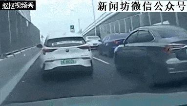 上海高架又现斗气车！9公里路程，出租车被网约车疯狂别车7分钟
