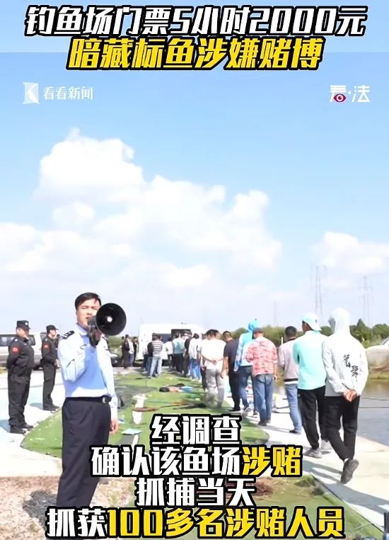 钓友们注意！这样钓鱼会把自己送进拘留所