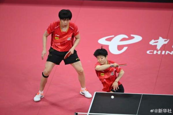 孙颖莎/王楚钦3比0韩国组合