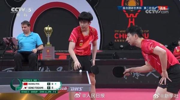 国乒8:5胜日本队,将与韩国队争夺混团世界杯冠军 国乒8:5胜日本队,将与韩国队争夺混团世界杯冠军