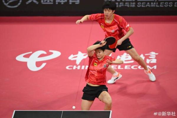 孙颖莎/王楚钦3比0韩国组合