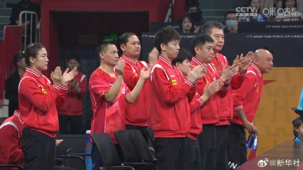 孙颖莎/王楚钦3比0韩国组合