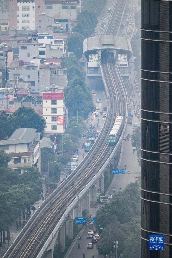 走进越南河内吉灵-河东线城市轻轨 走进越南河内吉灵-河东线城市轻轨