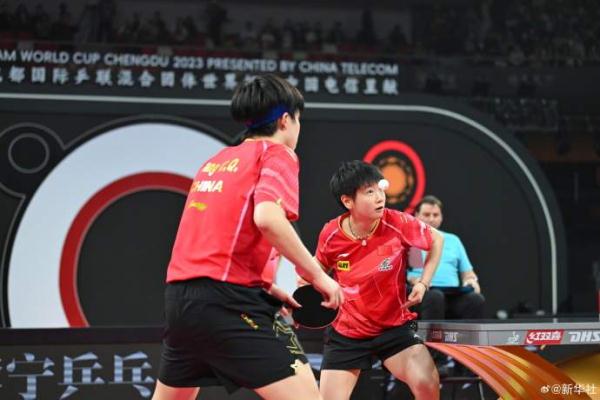 孙颖莎/王楚钦3比0韩国组合