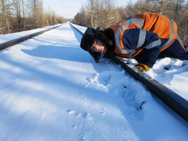冷冷冷→他们在“中国冷极”养护铁路! 冷冷冷→他们在“中国冷极”养护铁路!