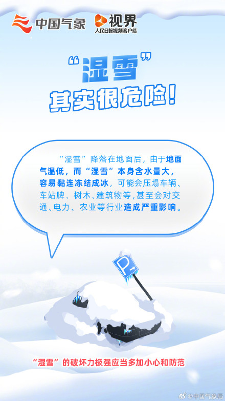 雪花到底有多重？湿雪破坏力很大？