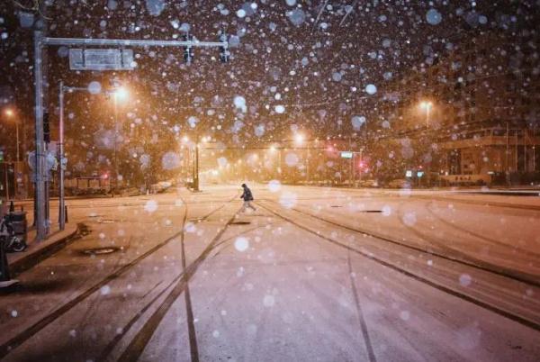 北京，下雪啦！