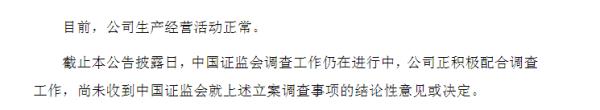 已立案！“拉链大王”实控人被调查