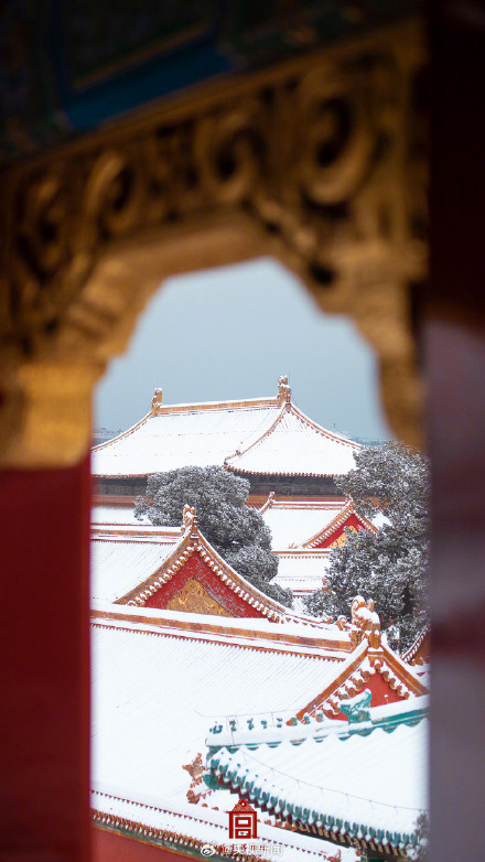 久等了！故宫雪景高清壁纸