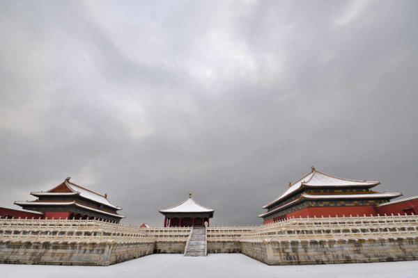独家！故宫雪景高清大图来了
