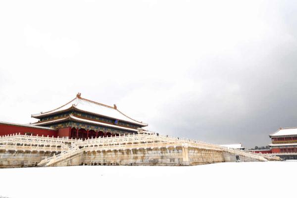 独家！故宫雪景高清大图来了