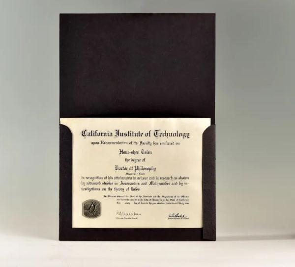 这是钱学森的本硕博学位证!仅扣4分的试卷曾刷屏...... 这是钱学森的本硕博学位证!仅扣4分的试卷曾刷屏......