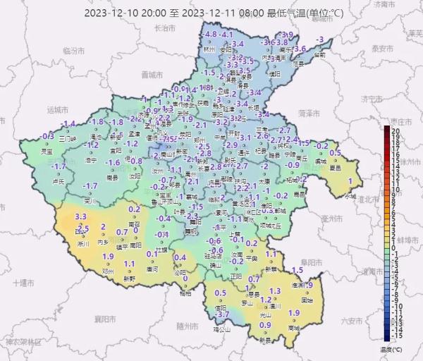 还有暴雪、大暴雪！明晨河南全省都将降到0℃以下