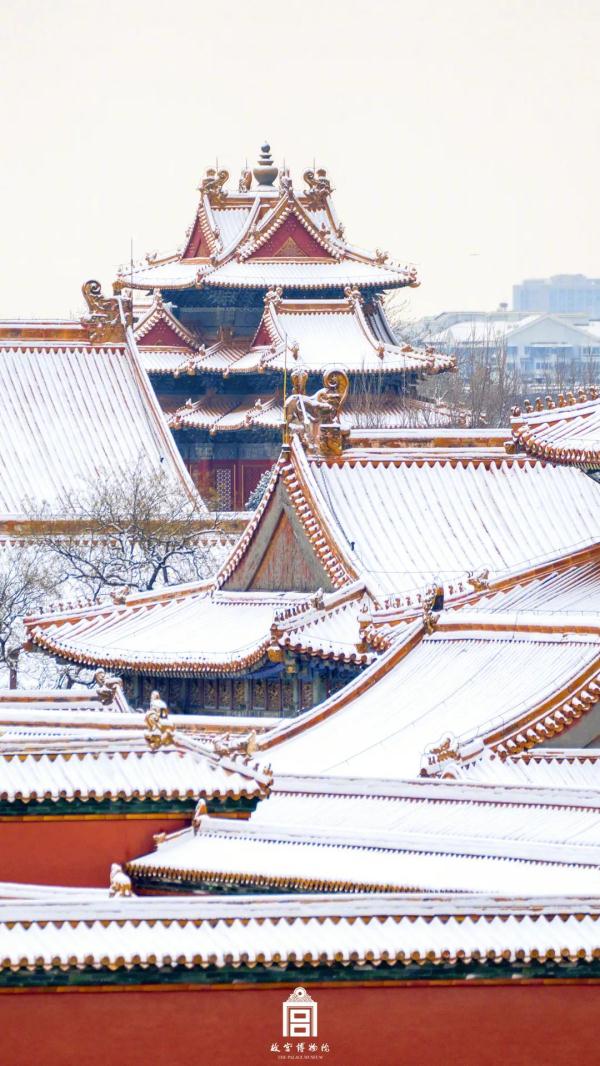 久等了！故宫雪景高清大图，来了